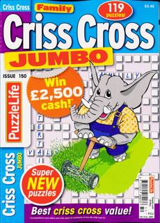 Family Criss Cross Jumbo Magazine Issue NO 150