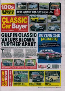 Classic Car Buyer Magazine Issue 26/03/2025