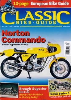 Classic Bike Guide Magazine Issue APR 25