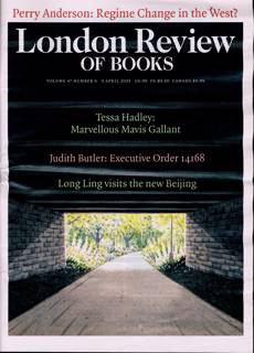 London Review Of Books Magazine Issue VOL47/6