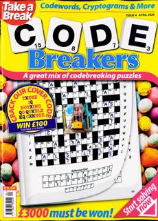 Take A Break Codebreakers Magazine Issue NO 4