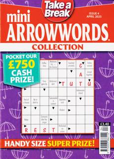 Tab Mini Arrowwords Coll  Magazine Issue NO 4