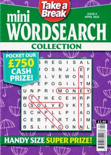 Tab Mini Wordsearch Coll Magazine Issue NO 4