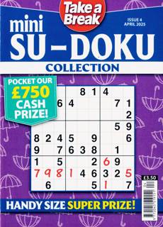 Tab Mini Sudoku Collection Magazine Issue NO 4