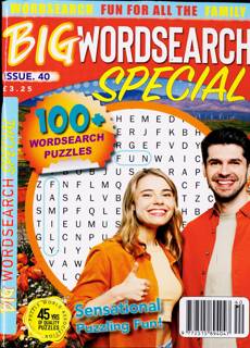 Big Wordsearch Special Magazine Issue NO 40