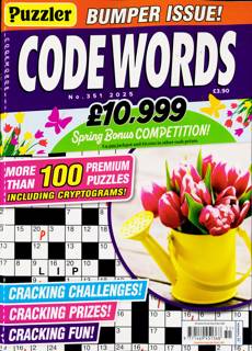 Puzzler Codewords Magazine Issue NO 351
