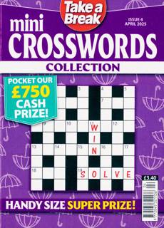 Tab Mini Crossword Coll Magazine Issue NO 4