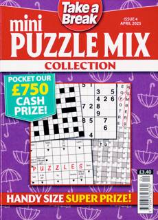 Tab Mini Puzzle Mix Coll Magazine Issue NO 4