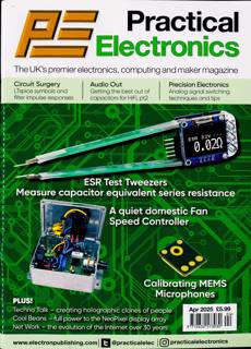 Practical Electronics Magazine Issue APR 25