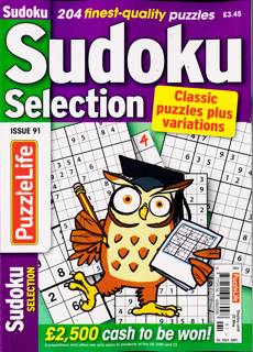 Sudoku Selection Magazine Issue NO 91