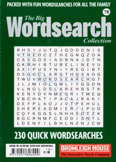 Big Wordsearch Collection Magazine Issue NO 78
