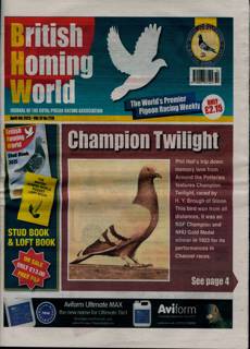 British Homing World Magazine Issue NO 7779