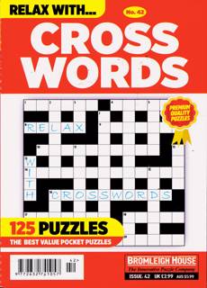 Relax With Crosswords Magazine Issue NO 42