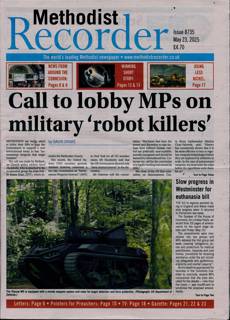 Methodist Recorder Magazine Issue 23/05/2025