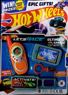 Hot Wheels Magazine Issue NO 9