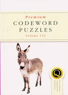 Premium Codeword Puzzles Magazine Issue NO 131
