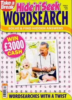 Take A Break Hide & Seek  Magazine Issue NO 4