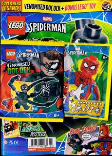 Lego Superhero Legends Magazine Issue SPIDERMN14