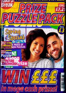 Tab Prize Puzzle Pack Magazine Issue NO 76