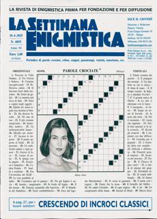 La Settimana Enigmistica Magazine Issue NO 4855