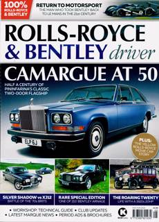 Rolls Royce Bentley Driver Magazine Issue MAY-JUN