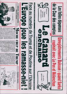 Le Canard Enchaine Magazine Issue NO5441