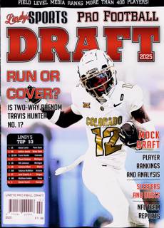 Lindys Pro Football Draft Magazine Issue 2025