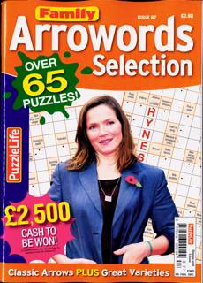 Family Arrowords Selection Magazine Issue NO 87