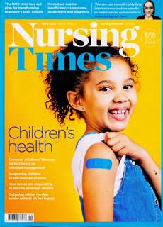 Nursing Times Magazine Issue APR 25