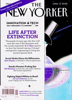 New Yorker Magazine Issue 14/04/2025