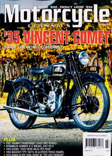 Motorcycle Classics Magazine Issue MAR-APR