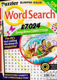 Puzzler Q Wordsearch Magazine Issue NO 611