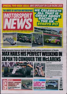 Motorsport News Magazine Issue 10/04/2025