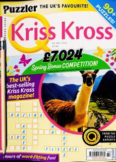 Puzzler Q Kriss Kross Magazine Issue NO 580