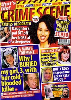 Thats Life Crime Scene Magazine Issue NO 4