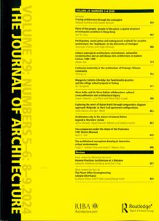 Journal Of Architecture Magazine Issue V29N5-6