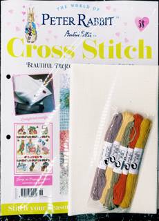 Peter Rabbit Cross Stitch Magazine Issue PART58