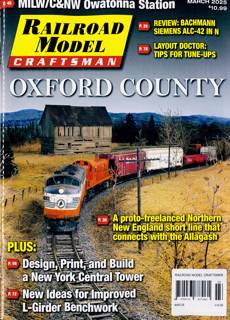 Railroad Model Craftsman Magazine Issue MAR 25