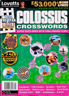 Lovatts Colossus Crossword Magazine Issue NO 402