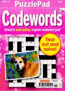 Puzzlelife Ppad Codewords Magazine Issue NO 111