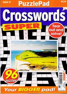 Puzzlelife Crossword Super Magazine Issue NO 91
