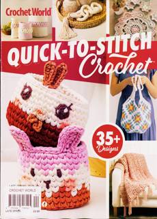 Crochet World Magazine Issue LATE SPR25