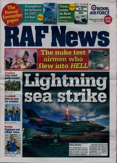 Raf News Magazine Issue NO 1606