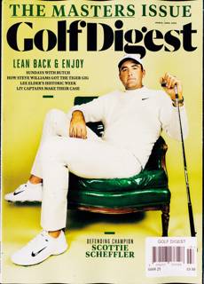 Golf Digest (Usa) Magazine Issue MAR 25
