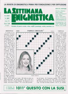 La Settimana Enigmistica Magazine Issue NO 4859