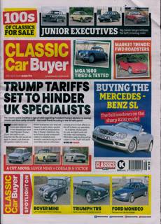 Classic Car Buyer Magazine Issue 16/04/2025
