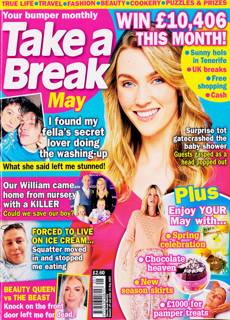 Take A Break Monthly Magazine Issue MAY 25