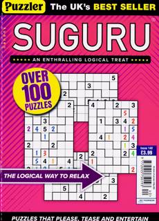 Puzzler Suguru Magazine Issue NO 140
