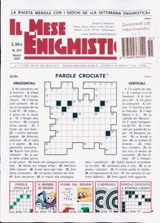 Il Mese Enigmistico Magazine Issue NO251