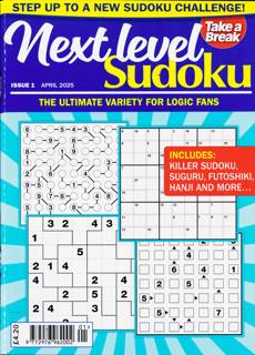 Tab Next Level Sudoku Magazine Issue NO 1